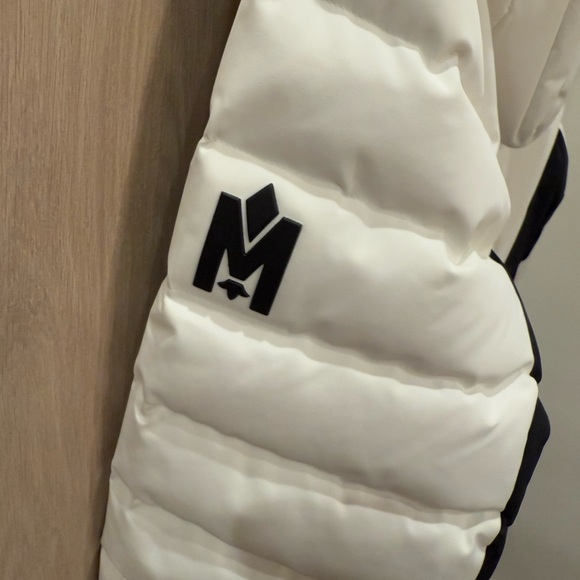 NWTs Mackage Elita-NFZ Down Ski Jacket. Off-White. Sz. XL - Picture 3 of 12